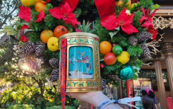 Musical Rotating Popcorn Tin Returns for 2024 Holidays at Magic Kingdom 2