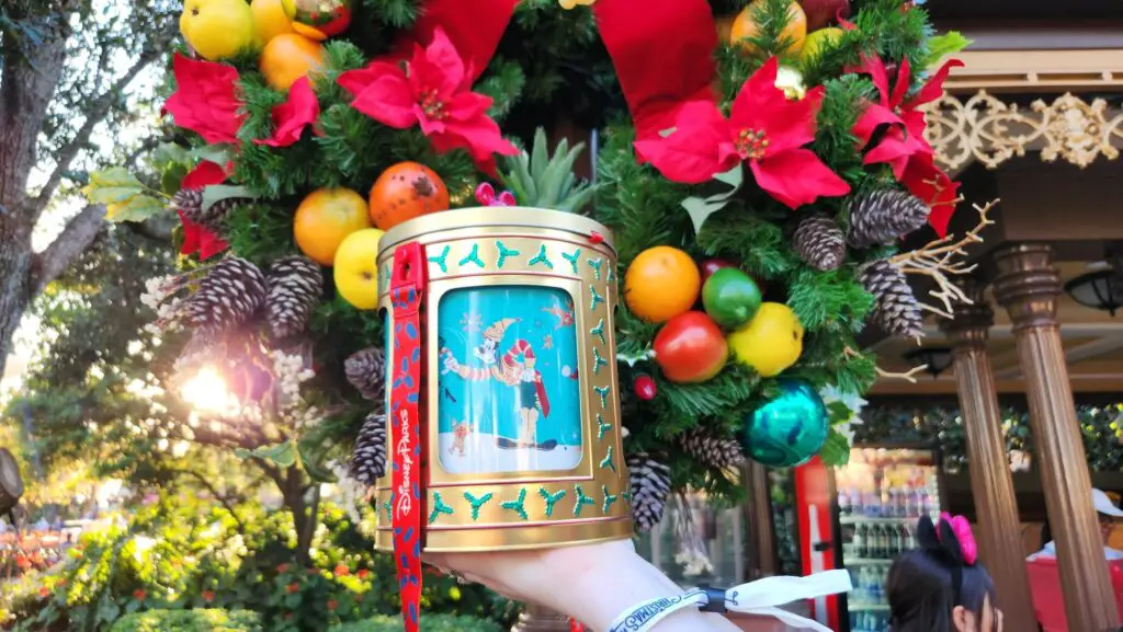 Musical Rotating Popcorn Tin Returns for 2024 Holidays at Magic Kingdom1