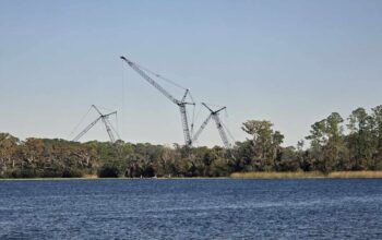 Reflections Disney Lakeside Lodge Hotel Construction Goes Vertical at Fort Wilderness 1