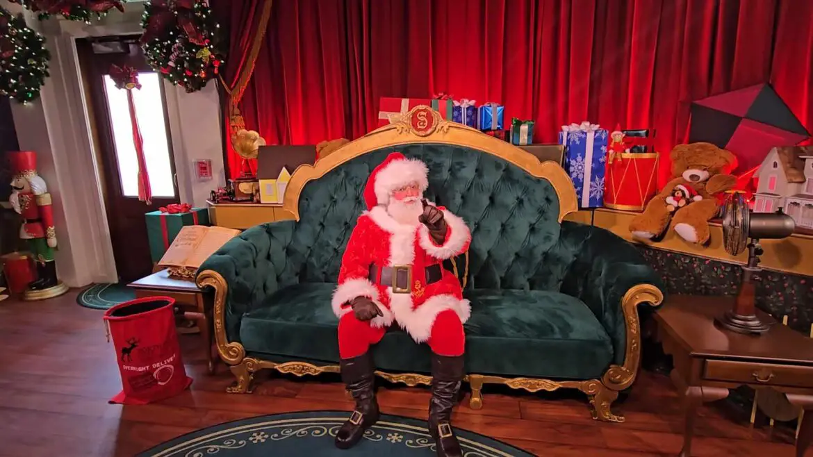 2024 Santa Claus Meet and Greet Opens at Disney’s Hollywood Studios