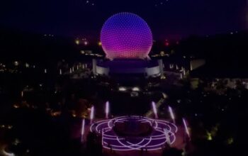 Soarin' Updates Eiffel Tower and EPCOT World Celebration Ending 1