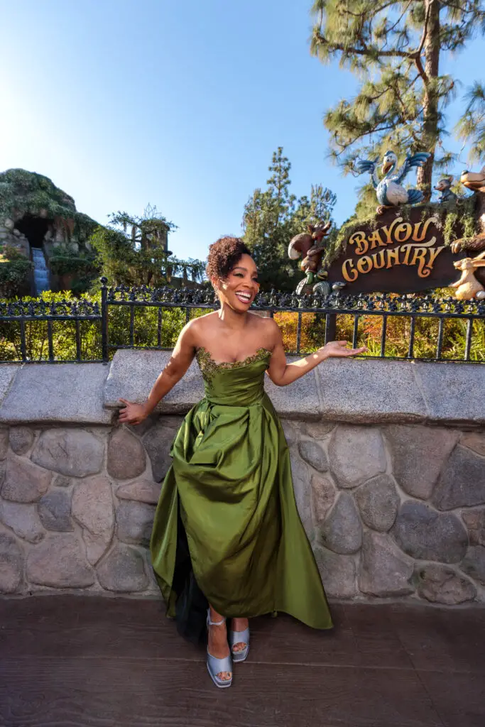 Anika Noni Rose Celebrates Opening of Tiana’s Bayou Adventure at Disneyland Park 