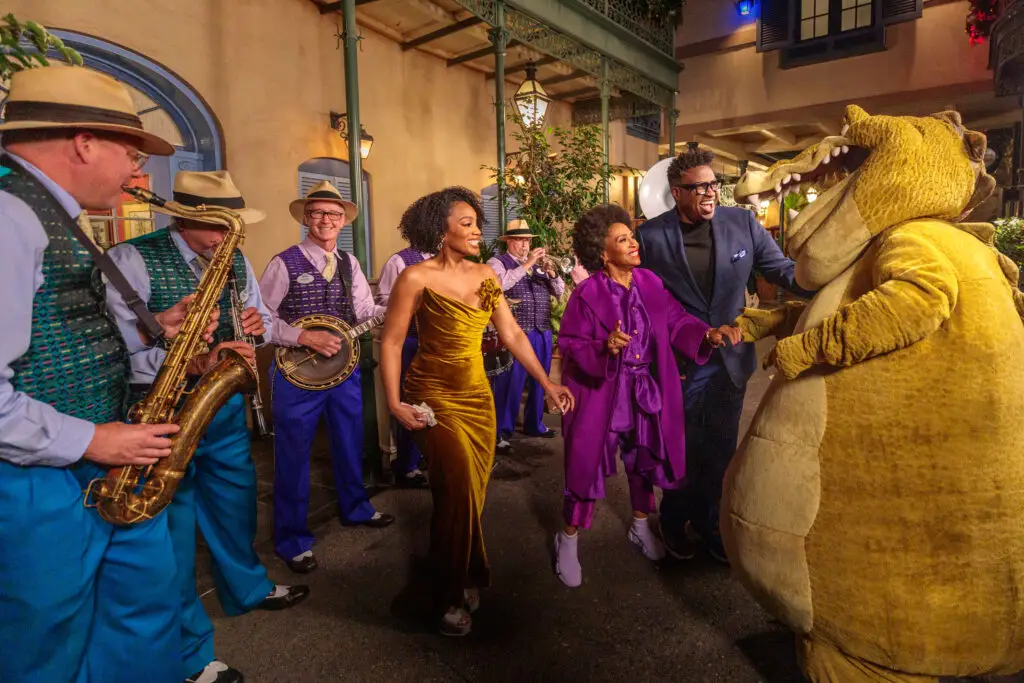 Anika Noni Rose, Jenifer Lewis and Michael-Leon Wooley Enjoy Opening Celebration of Tiana’s Bayou Adventure at Disneyland Park