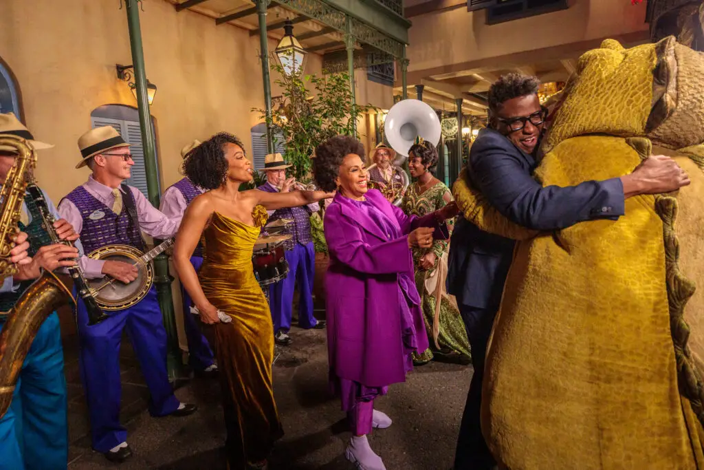 Anika Noni Rose, Jenifer Lewis and Michael-Leon Wooley Enjoy Opening Celebration of Tiana’s Bayou Adventure at Disneyland Park