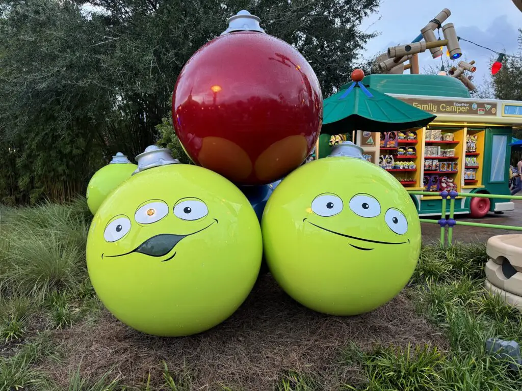 Toy Story Land Decorated for the Holidays 2024 5