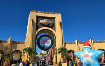 Universal Studios Holiday Decorations Arrive for Holiday 2024 cover