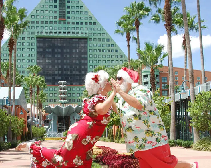 Vacation with Santa & Mrs Claus at Disney's Swan & Dolphin Resort 2