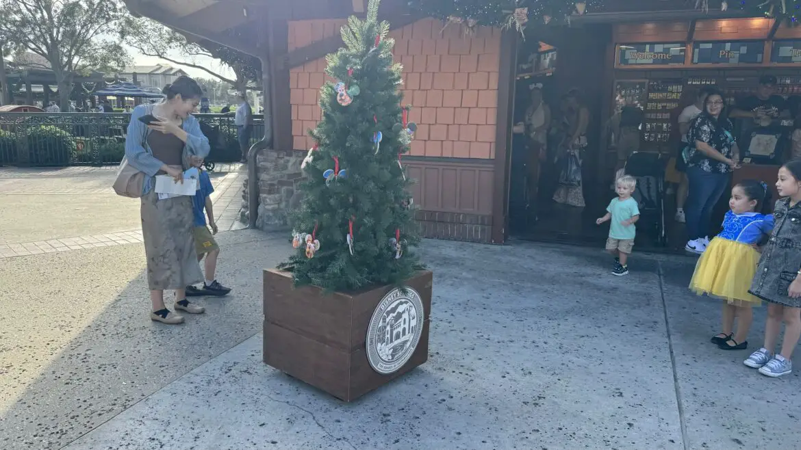 Douglas Fir The Talking Christmas Tree RETURNS to Disney Springs