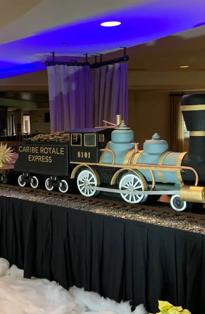 caribe royale chocolate train