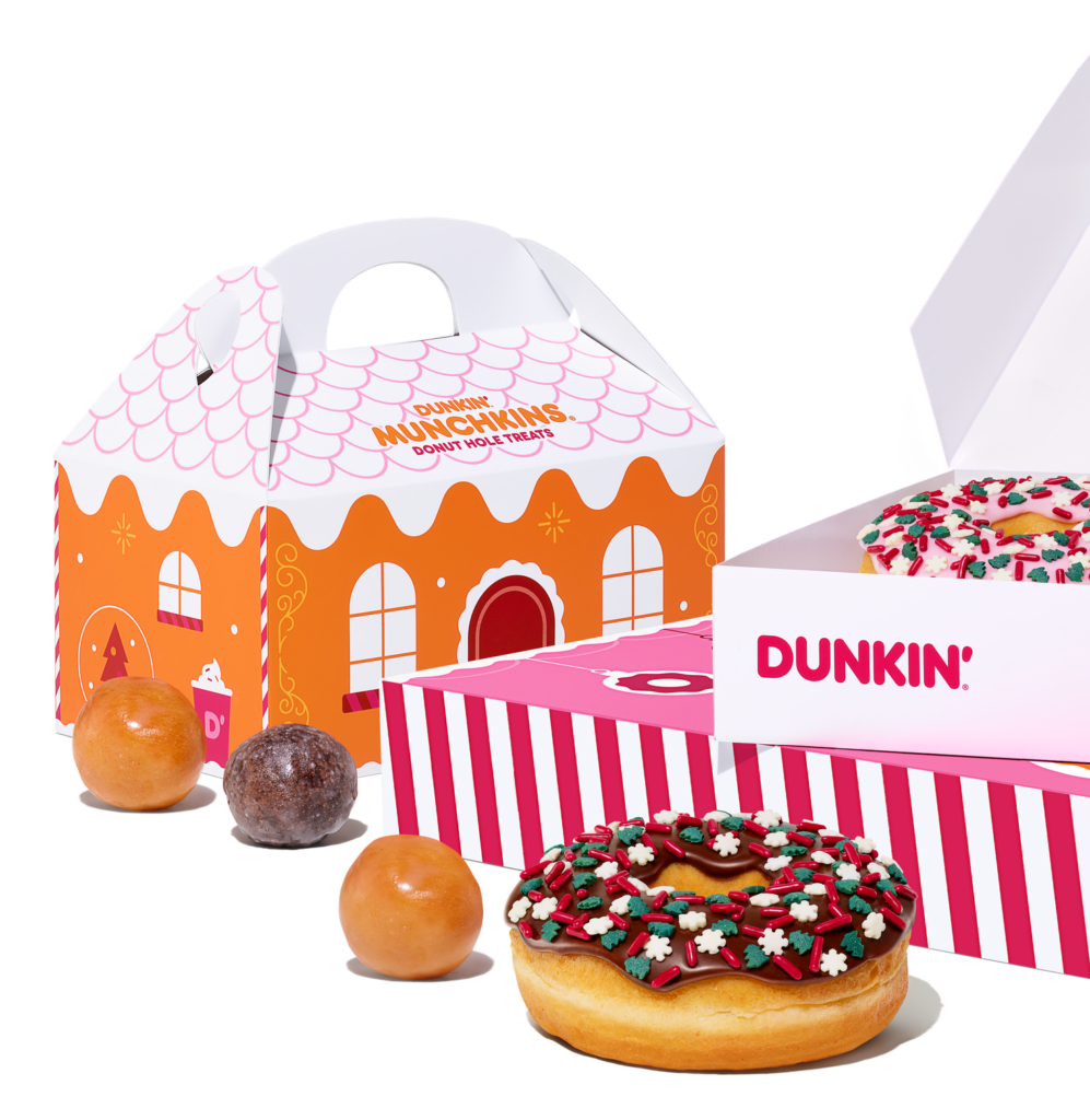 Dunkin Introduces New Holiday Menu and the Return of Free Donut