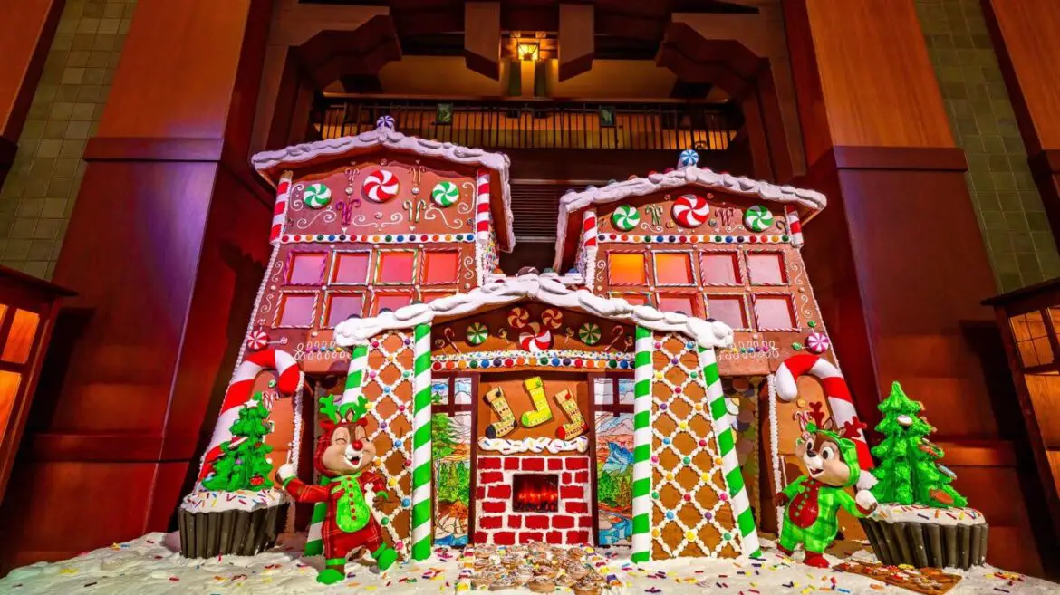 Disney’s Grand Californian Hotel Gingerbread House is Now Complete for Holidays 2024