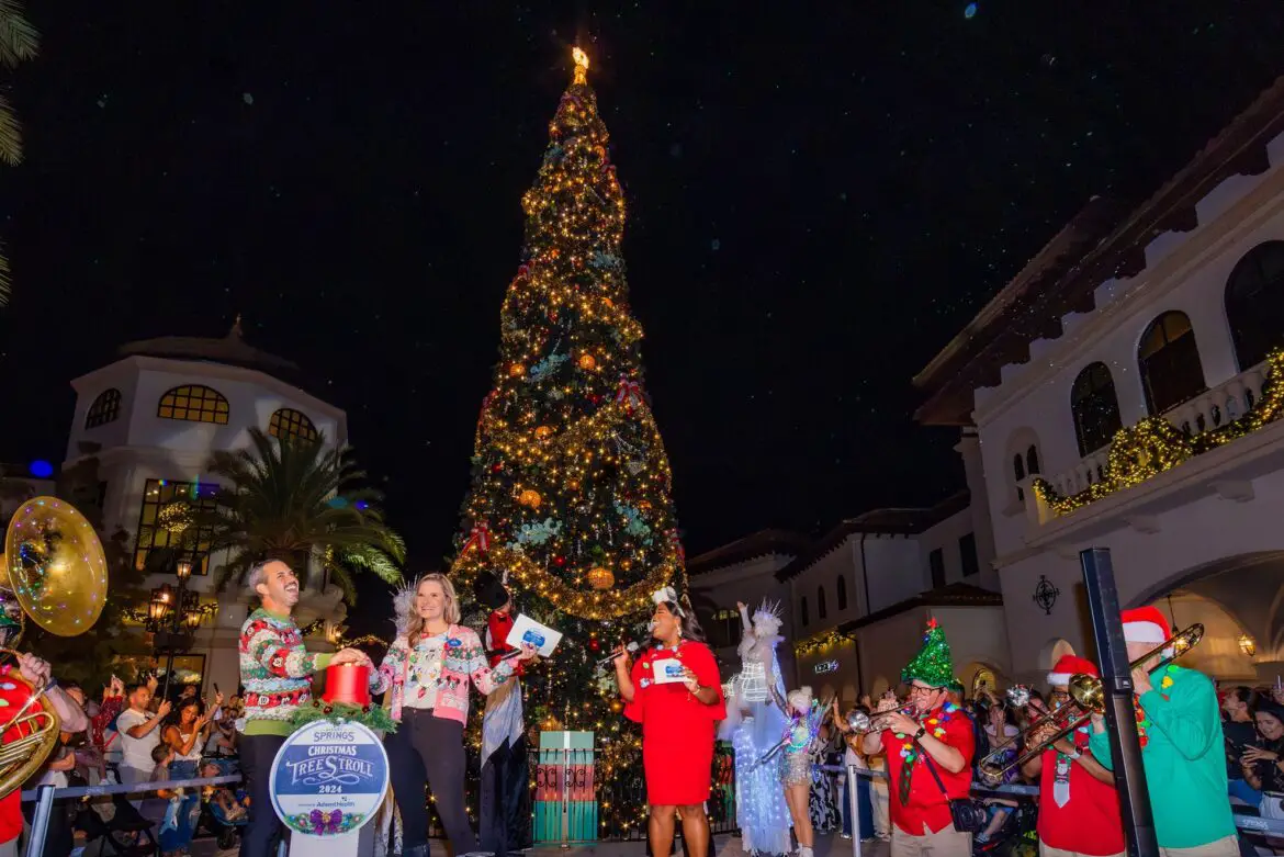 Holidays at Disney Springs Kicks Off with Special Tree Lighting Ceremony