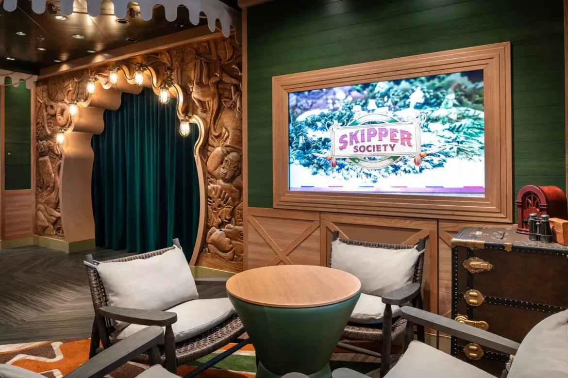 First Look at the Skipper Society Onboard the Disney Treasure