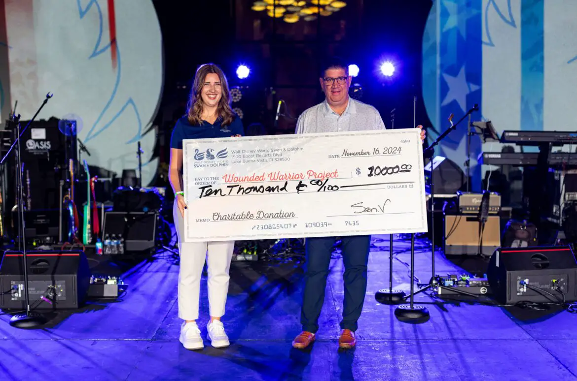 Swan and Dolphin Food & Wine Classic Donates $13,000+ to Wounded Warrior Project