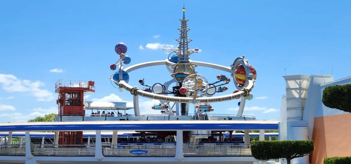 Astro Orbiter at Magic Kingdom will close in January for LONG Refurbishment