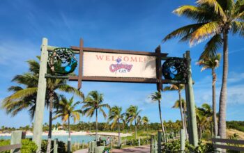 Christmas Decorations Added to Disney's Castaway Cay 1