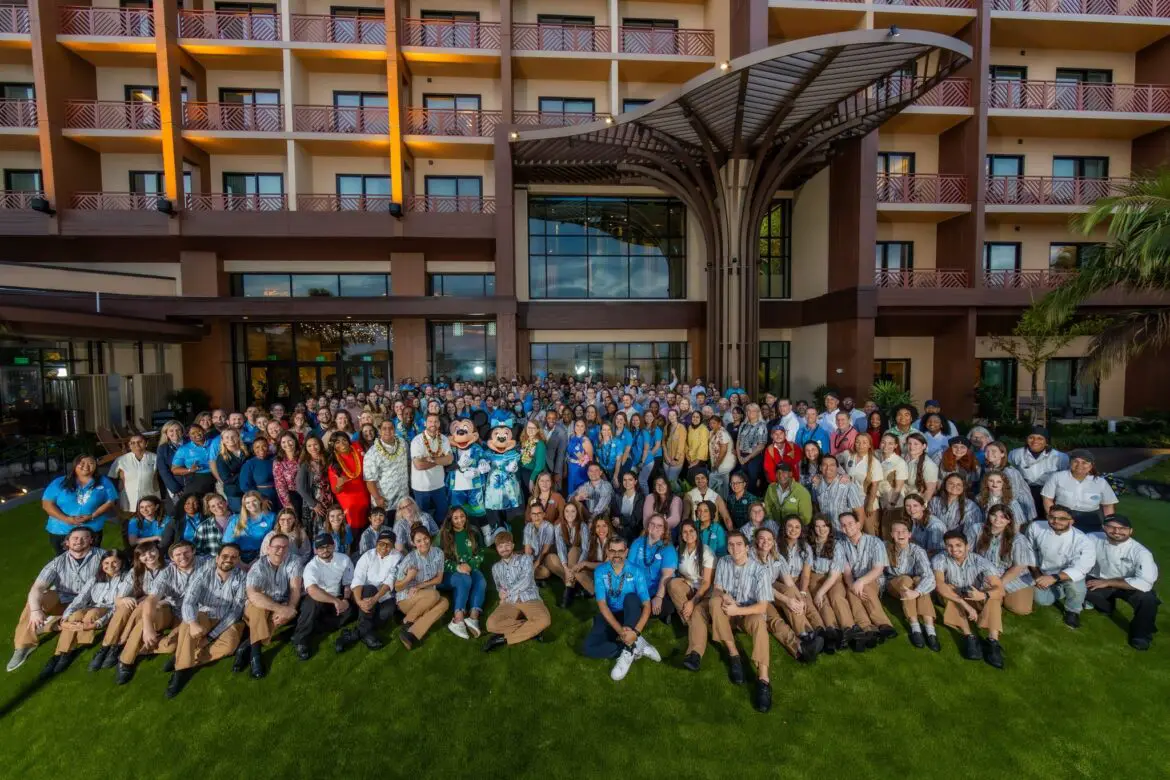 Disney Cast Members Welcome First Guests to the Island Tower at Disney’s Polynesian Villas & Bungalows