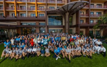 Disney Cast Members Welcome First Guests to the Island Tower at Disney's Polynesian Villas & Bungalows