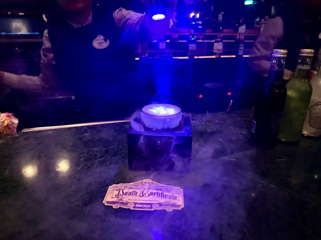 Haunted Mansion Parlor Time Limit on Disney Treasure 2