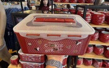 Epcot Holiday Cookie Stroll Storage Box