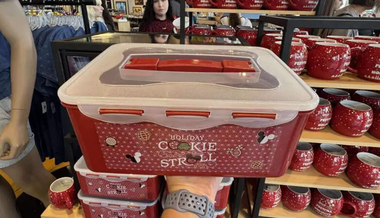 Epcot Holiday Cookie Stroll Storage Box