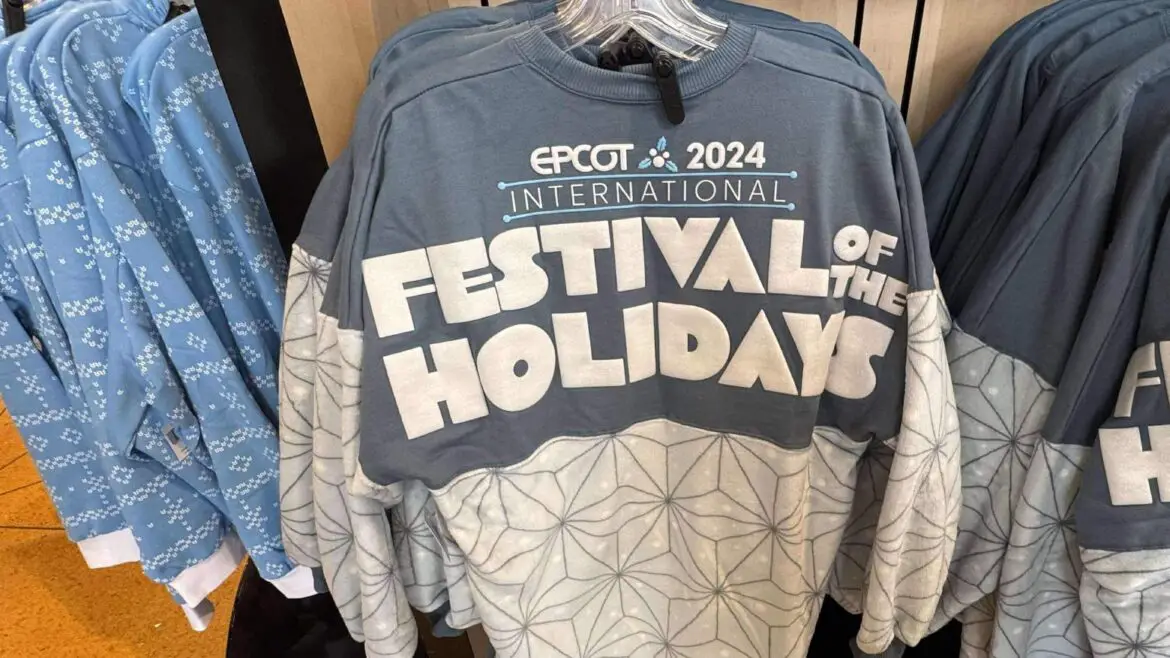 Epcot Festival of the Holidays Spirit Jersey: A Wintery Delight