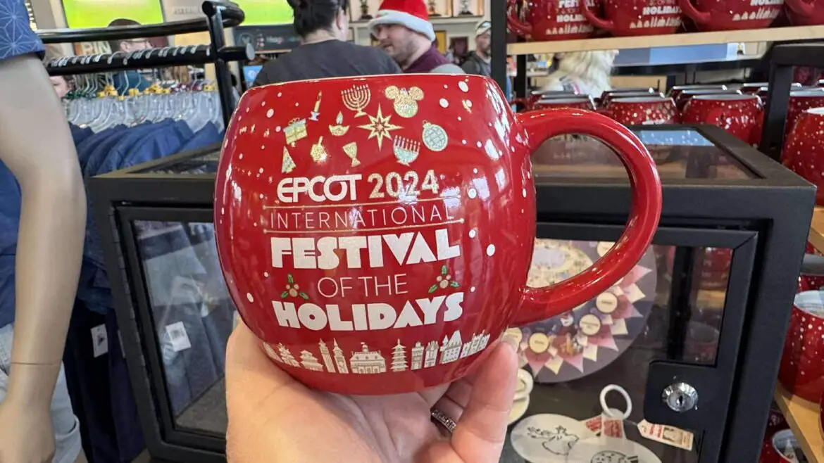 ‘Tis the Season for Sipping: The 2024 Epcot Festival of the Holidays Mug