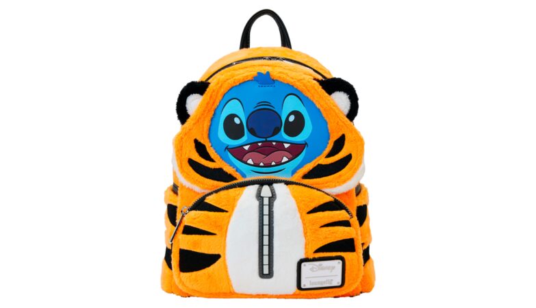 Limited Edition Stitch In Rajah Costume Plush Cosplay Mini Backpack