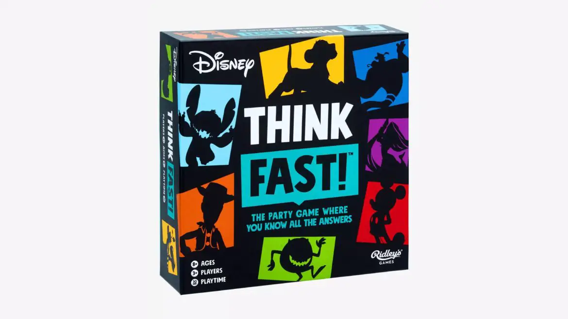 Disney Think Fast! Party Game: A Speedy Trivia Showdown!