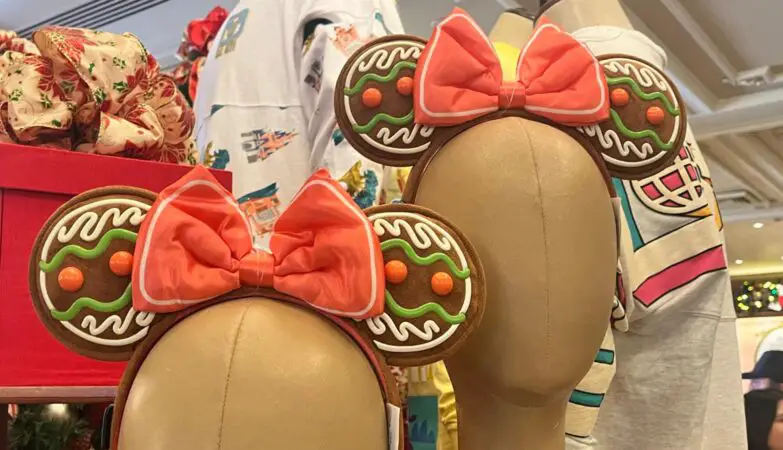 Minnie Mouse Gingerbread Ear Headband