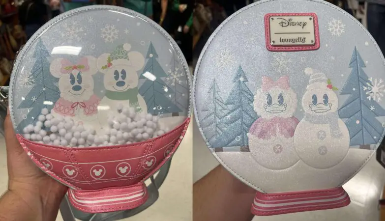 Mickey and Friends Snow Globe Crossbody Bag