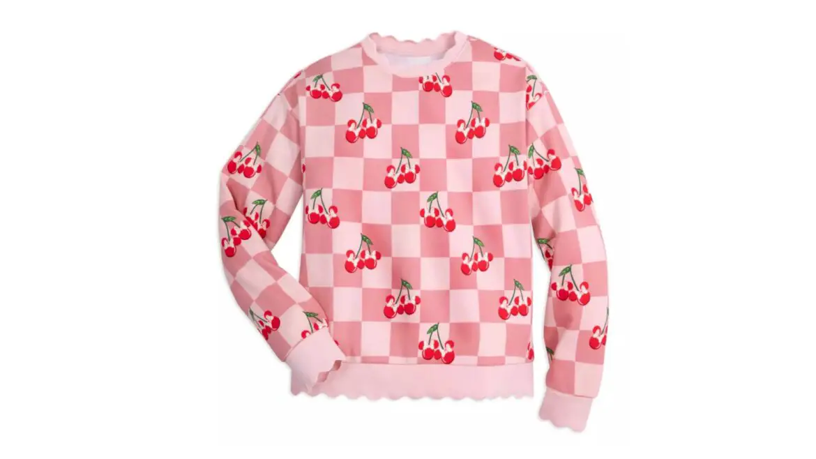 Minnie Mouse Icon Cherries Sweatshirt: A Sweet and Stylish Holiday Pick