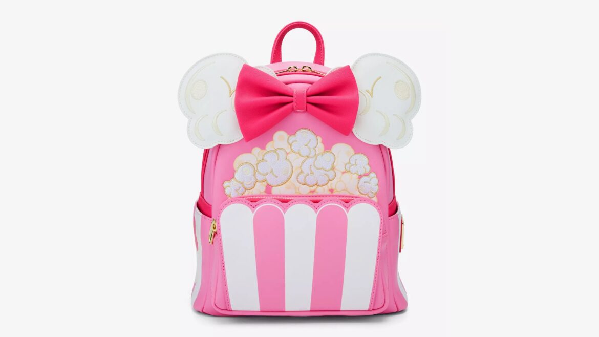 The Perfect Movie Night Companion: The Minnie Mouse Popcorn Ears Mini Backpack