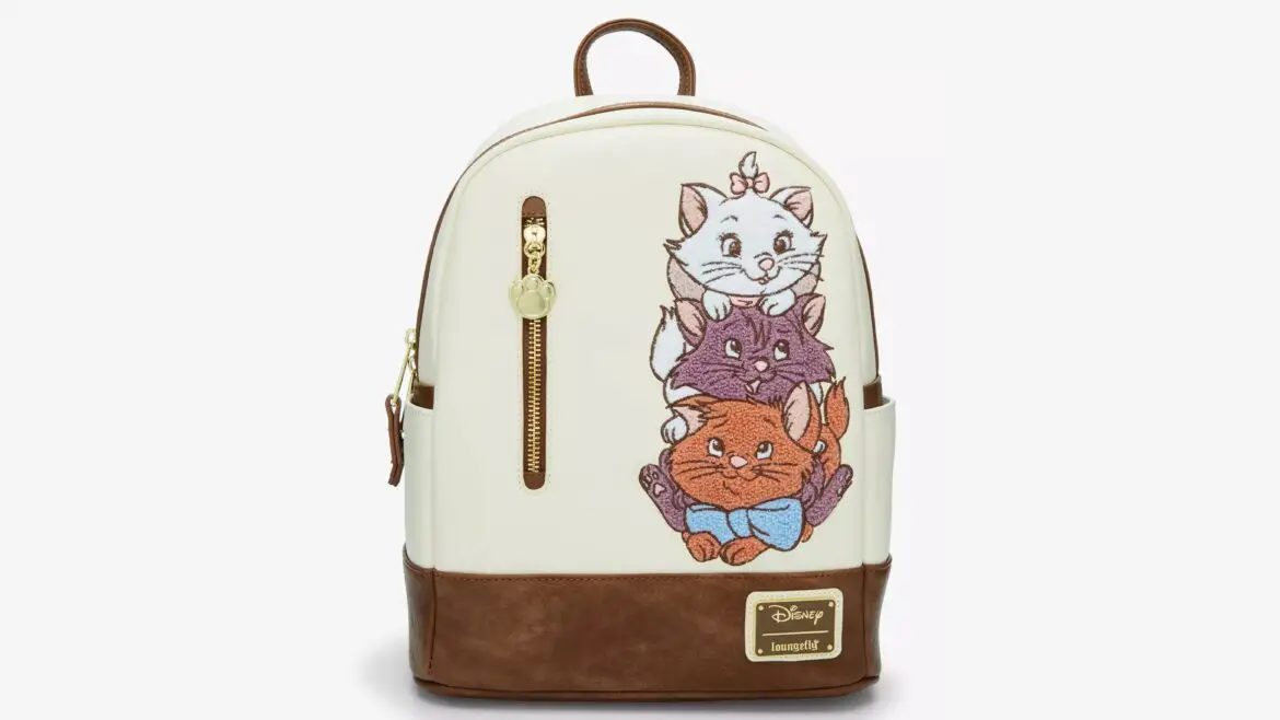 The Aristocats Stacked Kittens Mini Backpack Is A Purr-fectly Adorable Addition To Your Style!