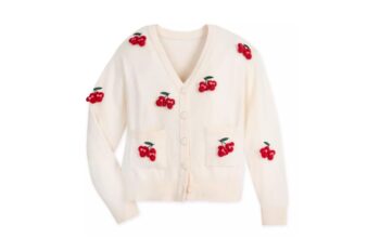 Minnie Mouse Icon Cherries Cardigan