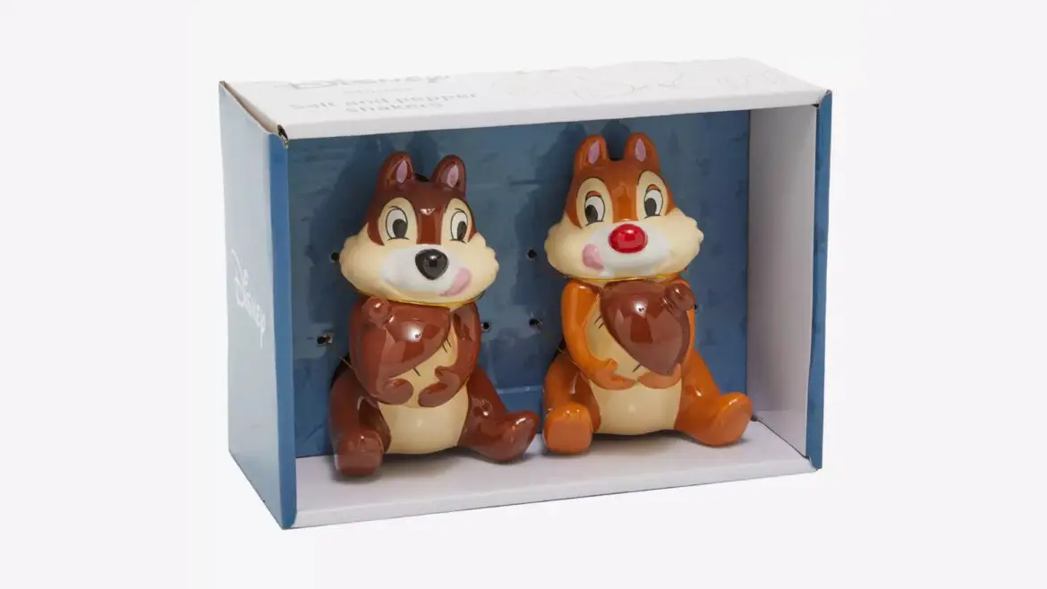 Chip and Dale Salt and Pepper Shakers: A Nutty Addition to Your Kitchen