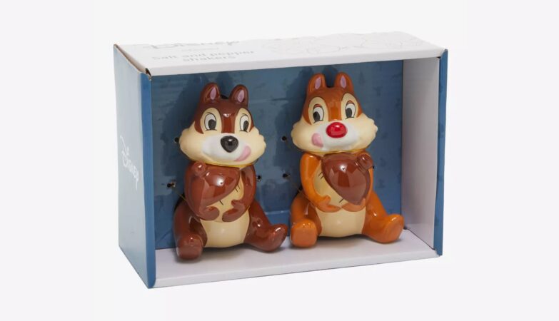 Chip and Dale Salt and Pepper Shakers