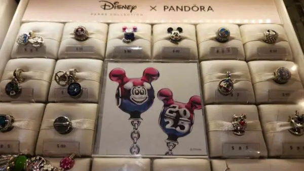 2025 Mickey Mouse Balloon Pandora Charm