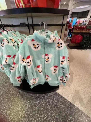 Mickey Snowman Fleece Jacket