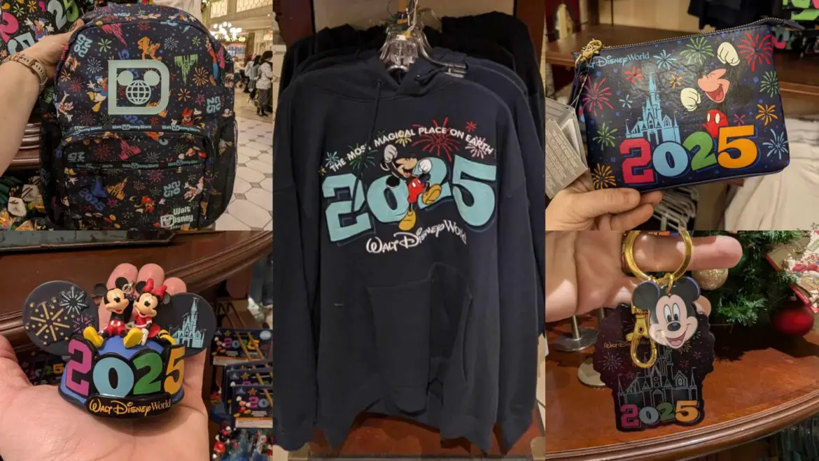 NEW Walt Disney World 2025 Merchandise To Ring The New Year!