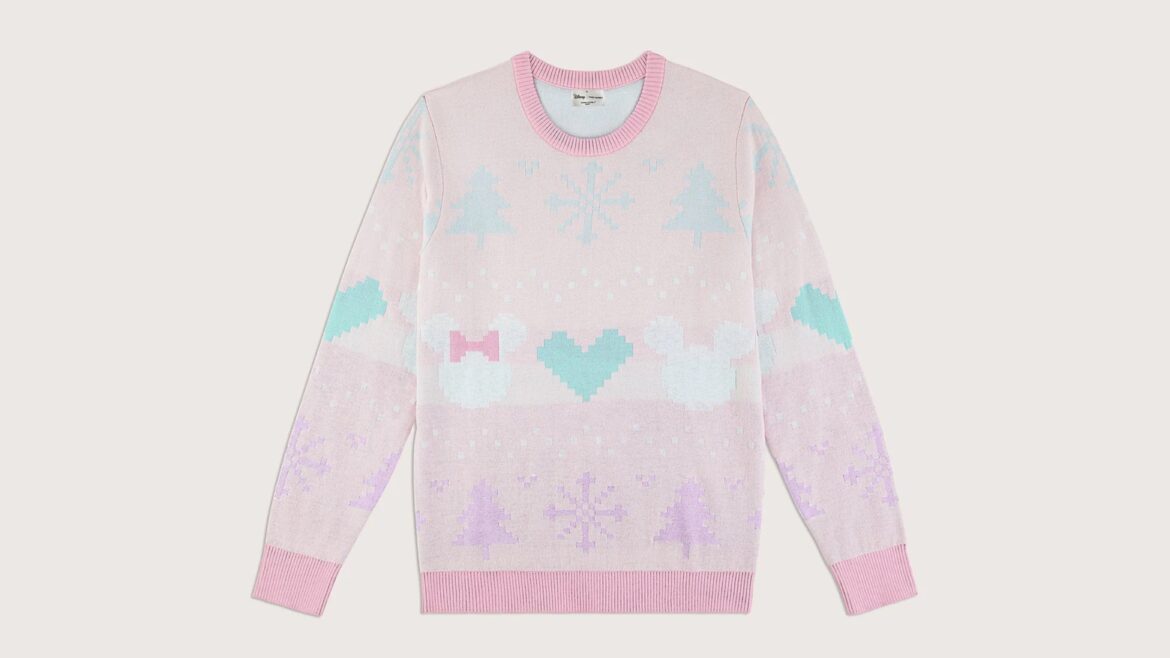 Spread Holiday Cheer in Style with the Stoney Clover Lane Mickey and Minnie Holiday Sweater