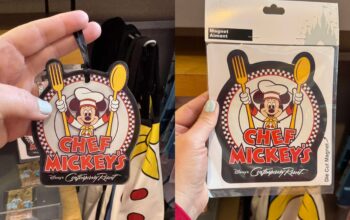 Chef Mickey's Ornament and Magnet