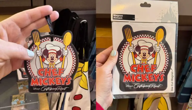 Chef Mickey's Ornament and Magnet