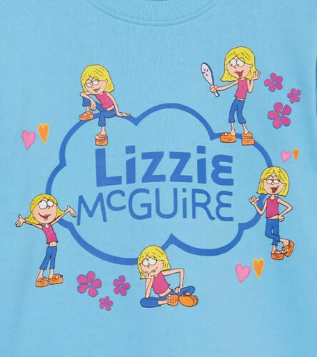 Retro Floral Lizzie McGuire Crewneck