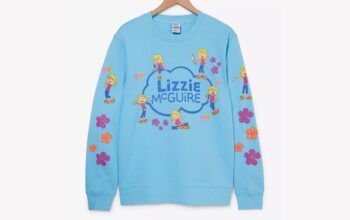 Retro Floral Lizzie McGuire Crewneck