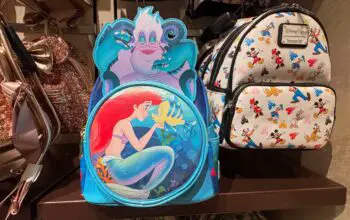 The Little Mermaid 35th Anniversary Glow-in-the-Dark Loungefly Backpack