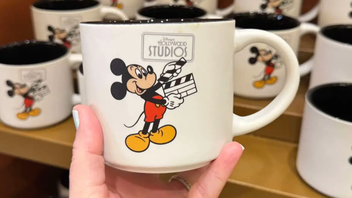 Lights, Camera, Coffee! This Mickey Mouse Hollywood Studios Mug Brings Magic to Your Morning