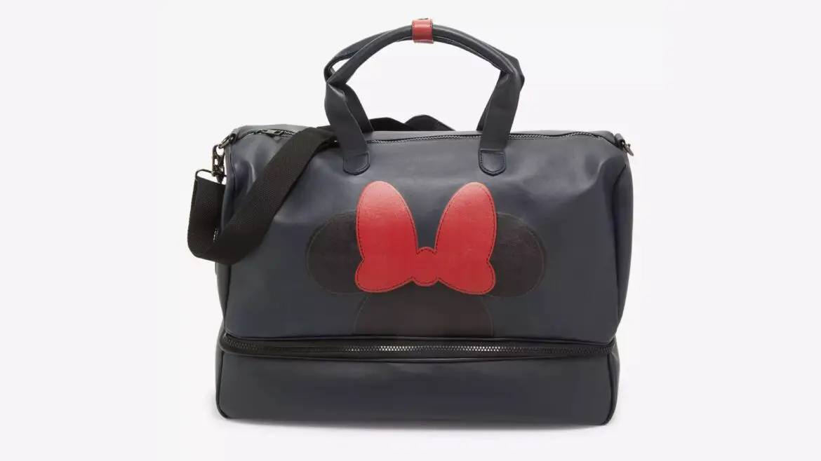 Minnie Mouse Embossed Weekender Bag: Magic Meets Classic