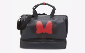 Minnie Mouse Embossed Weekender Bag