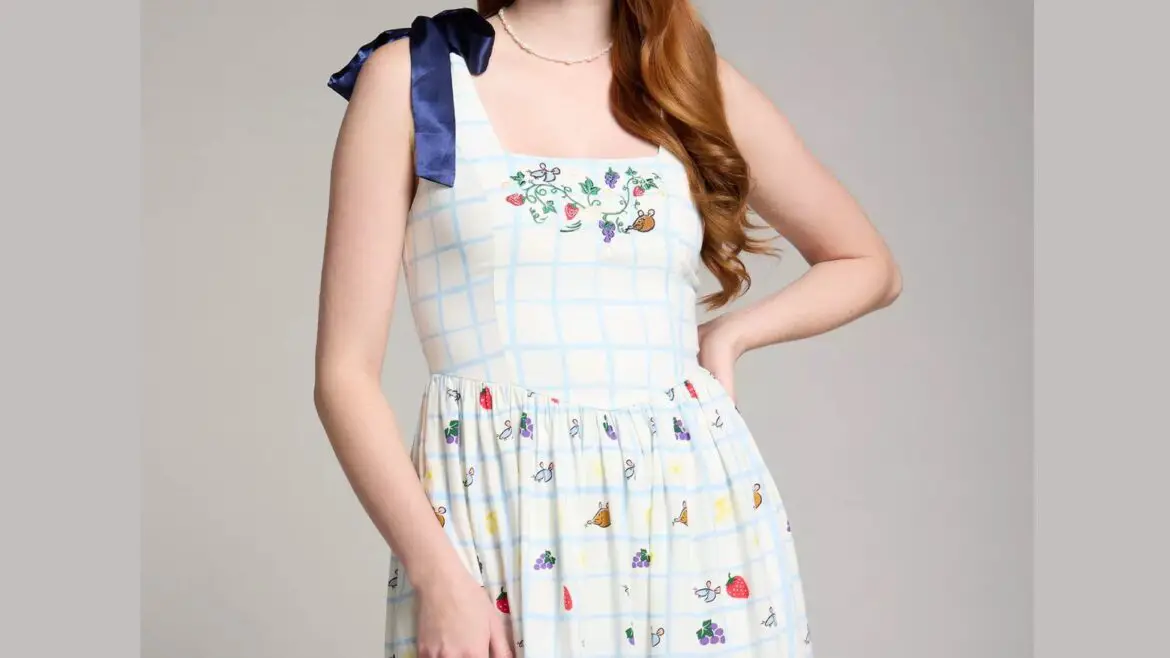 The Ratatouille Food Gingham Dress Is A Culinary Couture Dream!